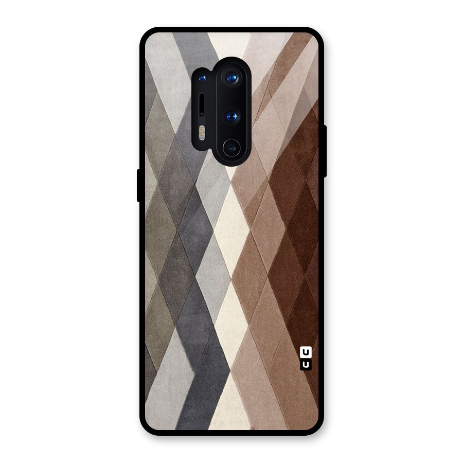Beautiful Shades Of Diamonds Glass Back Case for OnePlus 8 Pro