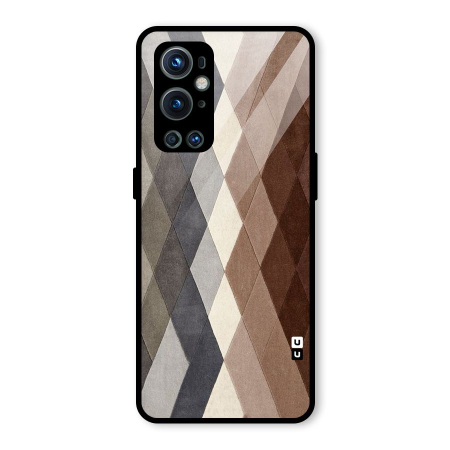 Beautiful Shades Of Diamonds Glass Back Case for OnePlus 9 Pro