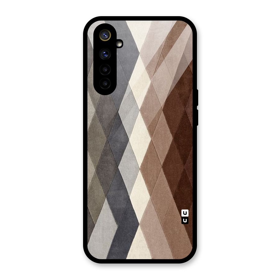 Beautiful Shades Of Diamonds Glass Back Case for Realme 6