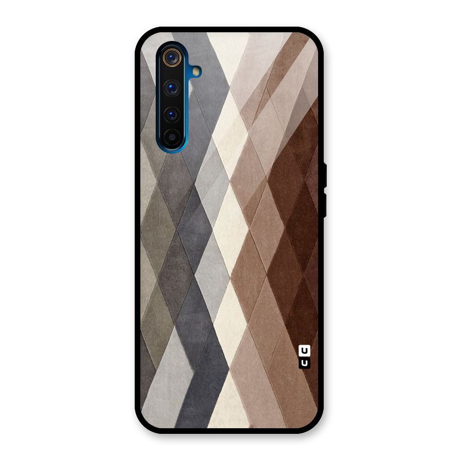 Beautiful Shades Of Diamonds Glass Back Case for Realme 6 Pro