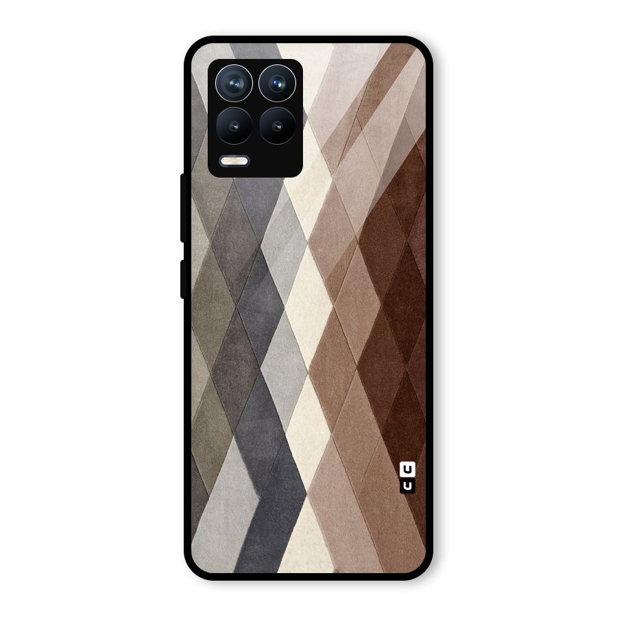 Beautiful Shades Of Diamonds Glass Back Case for Realme 8 Pro