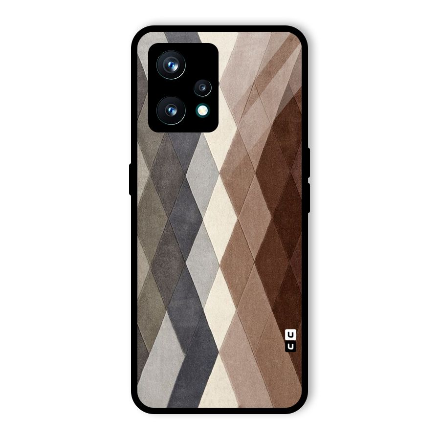 Beautiful Shades Of Diamonds Glass Back Case for Realme 9 Pro Plus 5G
