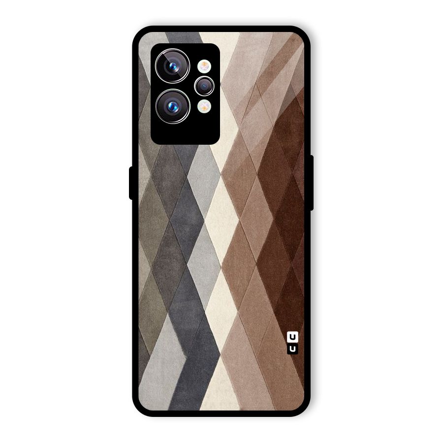 Beautiful Shades Of Diamonds Glass Back Case for Realme GT2 Pro