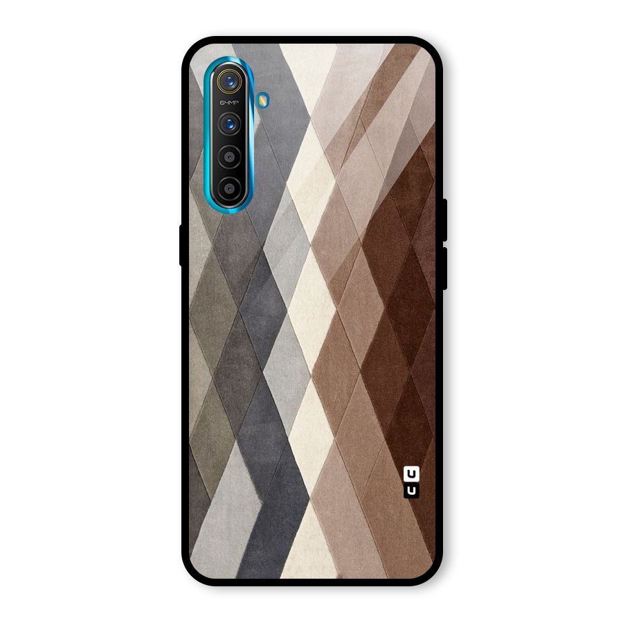 Beautiful Shades Of Diamonds Glass Back Case for Realme X2