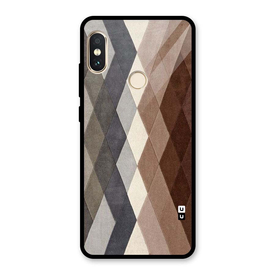 Beautiful Shades Of Diamonds Glass Back Case for Redmi Note 5 Pro
