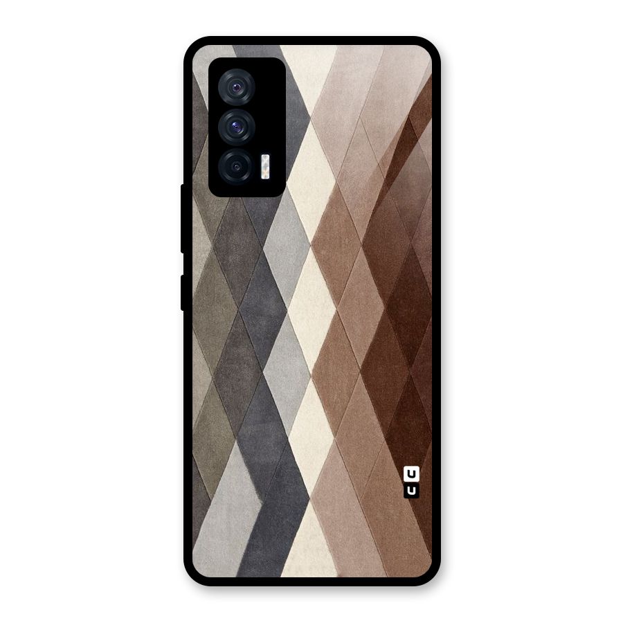 Beautiful Shades Of Diamonds Glass Back Case for Vivo iQOO 7 5G