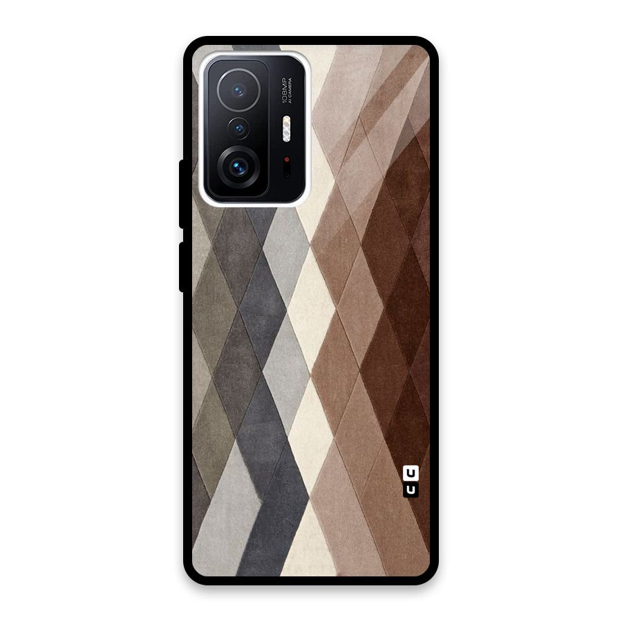 Beautiful Shades Of Diamonds Glass Back Case for Xiaomi 11T Pro