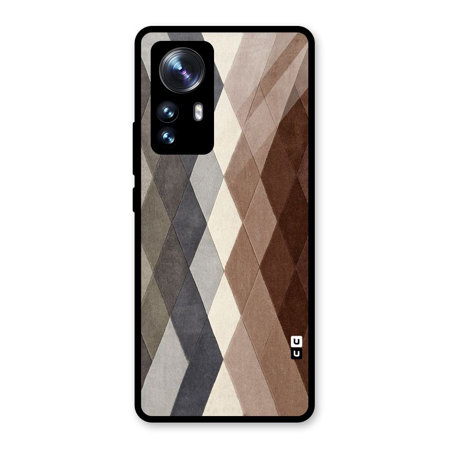 Beautiful Shades Of Diamonds Glass Back Case for Xiaomi 12 Pro