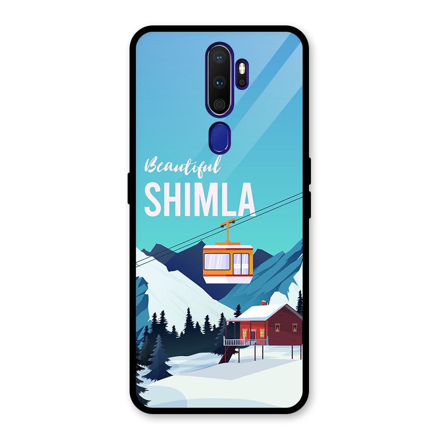 Beautiful Shimla Glass Back Case for Oppo A9 (2020)
