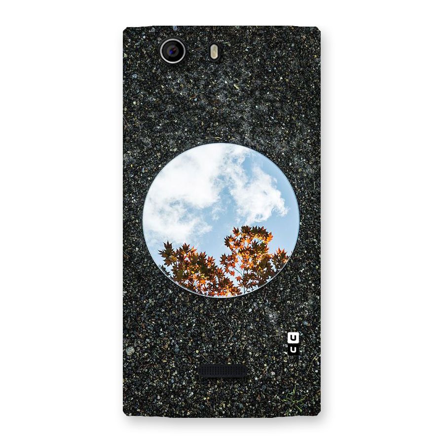 Beautiful Sky Leaves Back Case for Canvas Nitro 2 E311