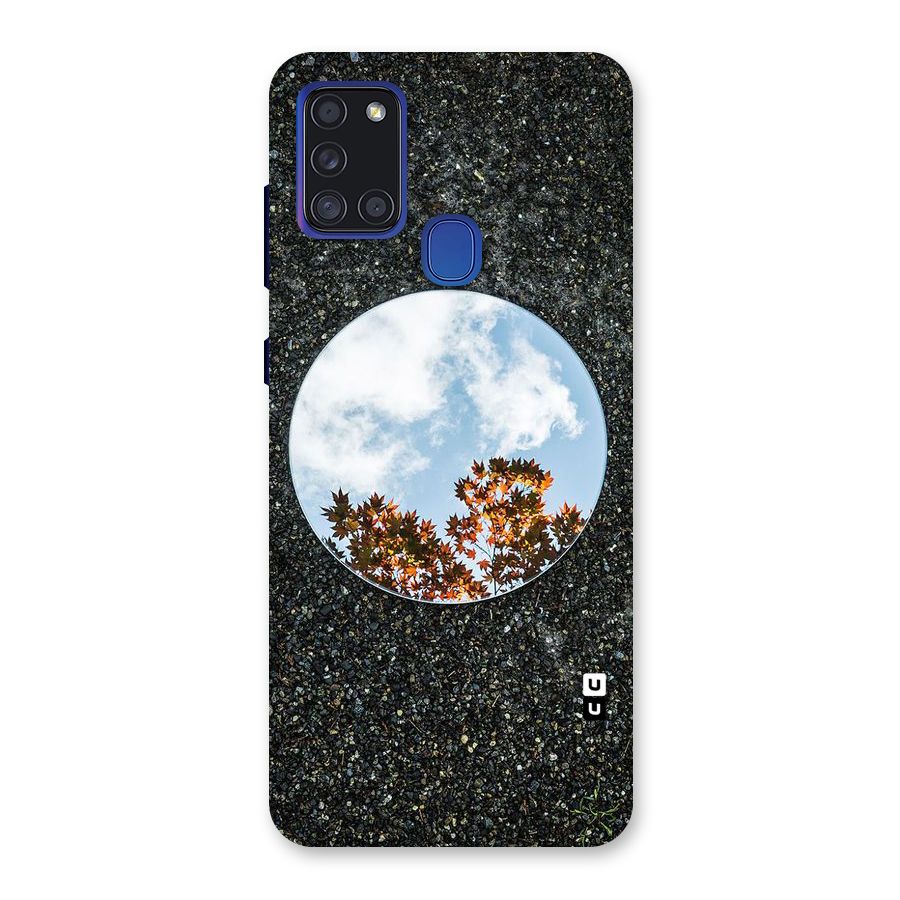 Beautiful Sky Leaves Back Case for Galaxy A21s