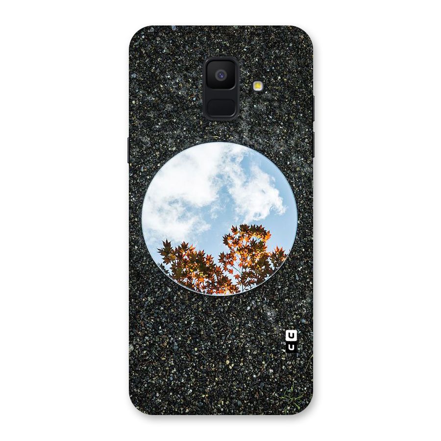 Beautiful Sky Leaves Back Case for Galaxy A6 (2018)