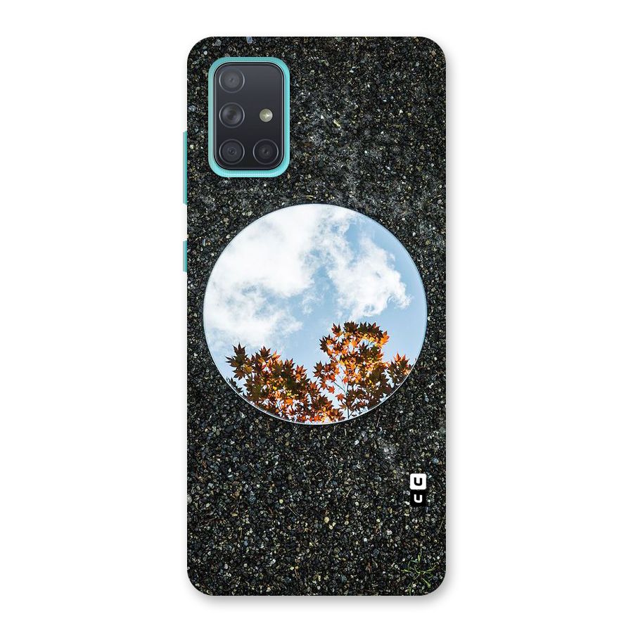 Beautiful Sky Leaves Back Case for Galaxy A71