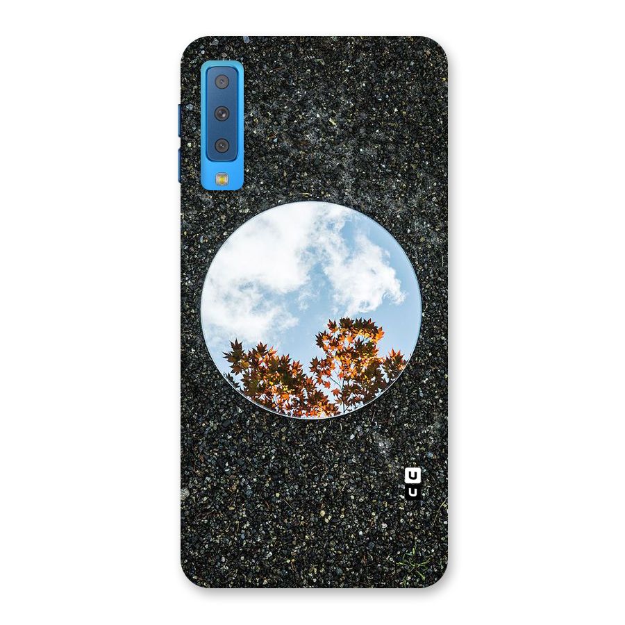 Beautiful Sky Leaves Back Case for Galaxy A7 (2018)