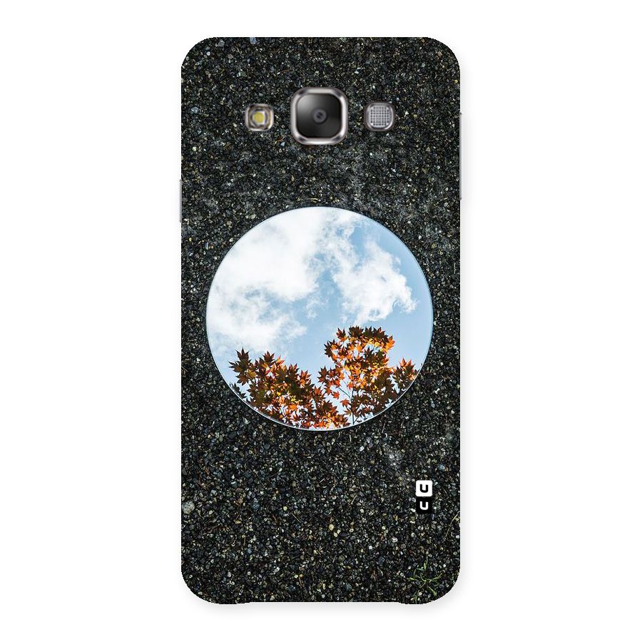 Beautiful Sky Leaves Back Case for Galaxy E7