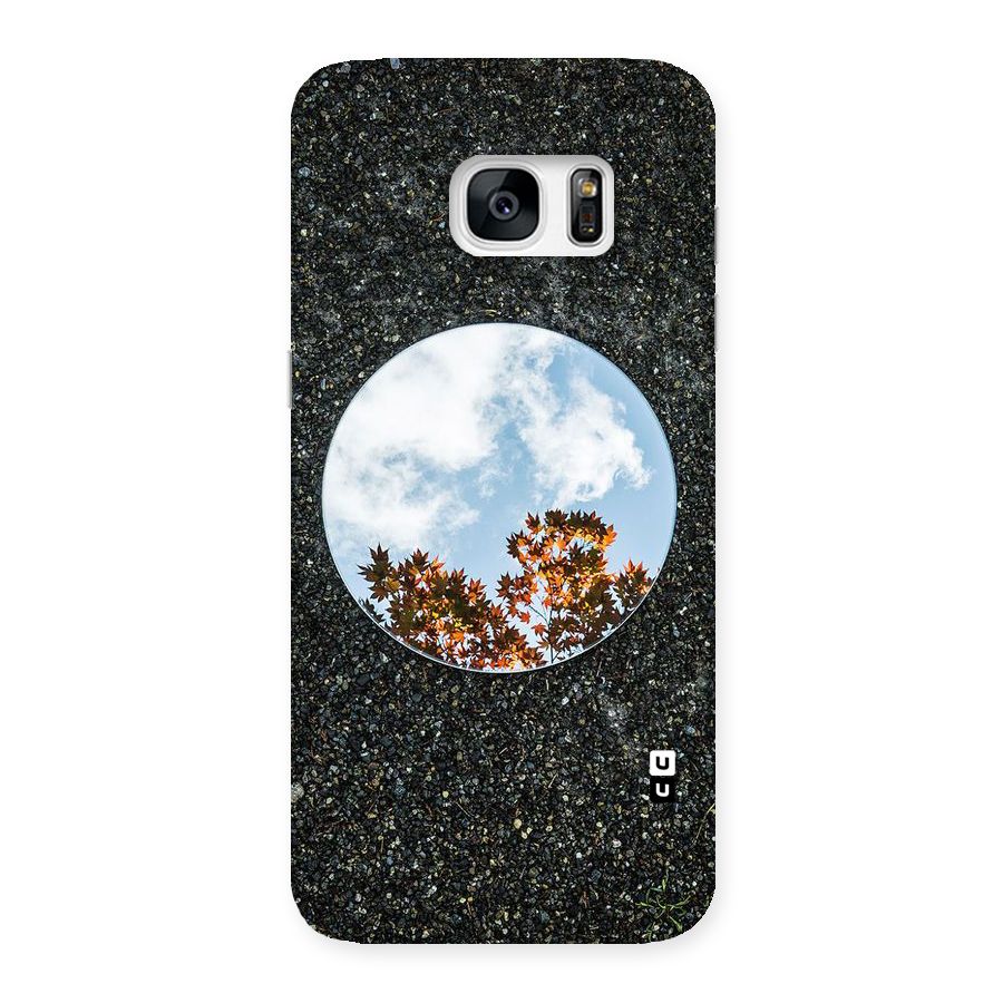 Beautiful Sky Leaves Back Case for Galaxy S7 Edge