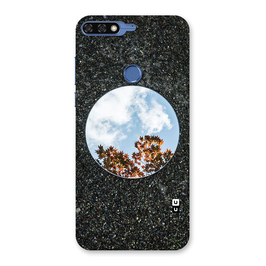 Beautiful Sky Leaves Back Case for Honor 7C