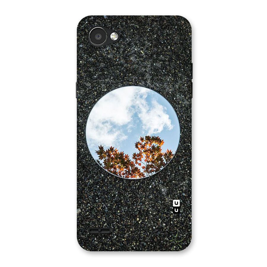 Beautiful Sky Leaves Back Case for LG Q6