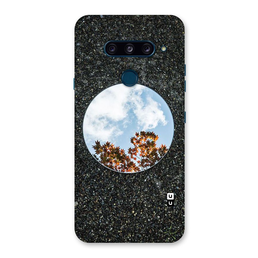 Beautiful Sky Leaves Back Case for LG  V40 ThinQ