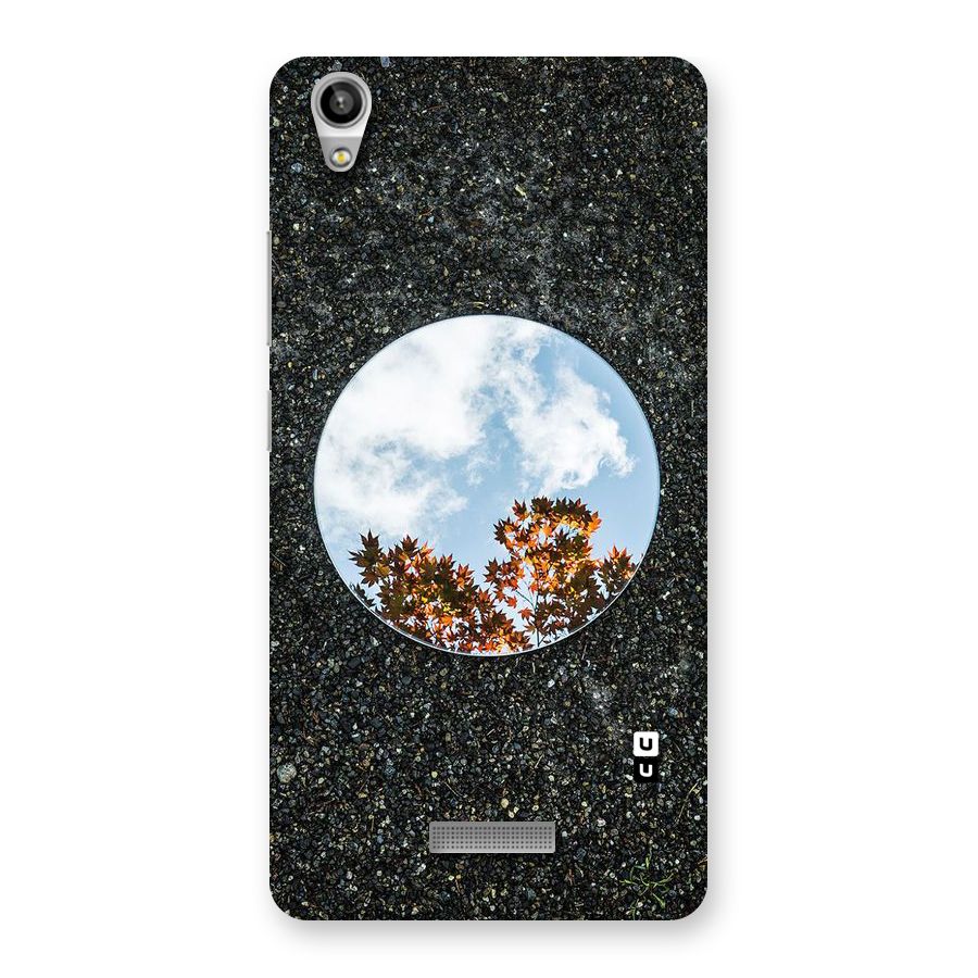 Beautiful Sky Leaves Back Case for Lava-Pixel-V1