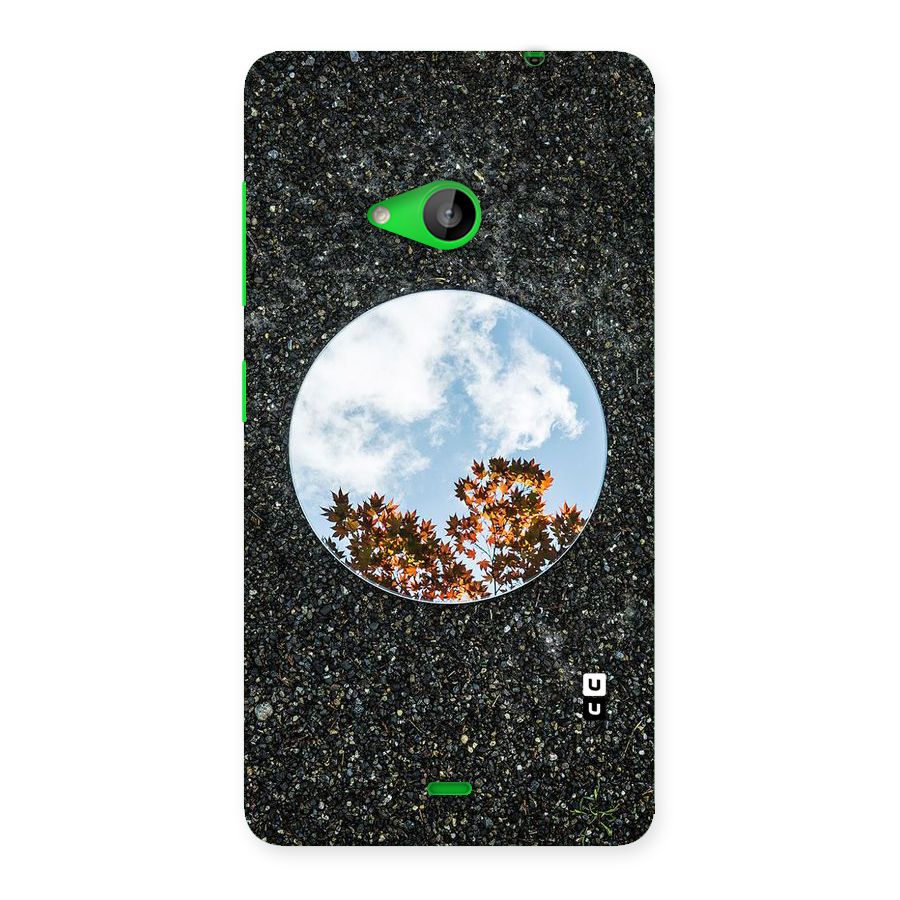 Beautiful Sky Leaves Back Case for Lumia 535
