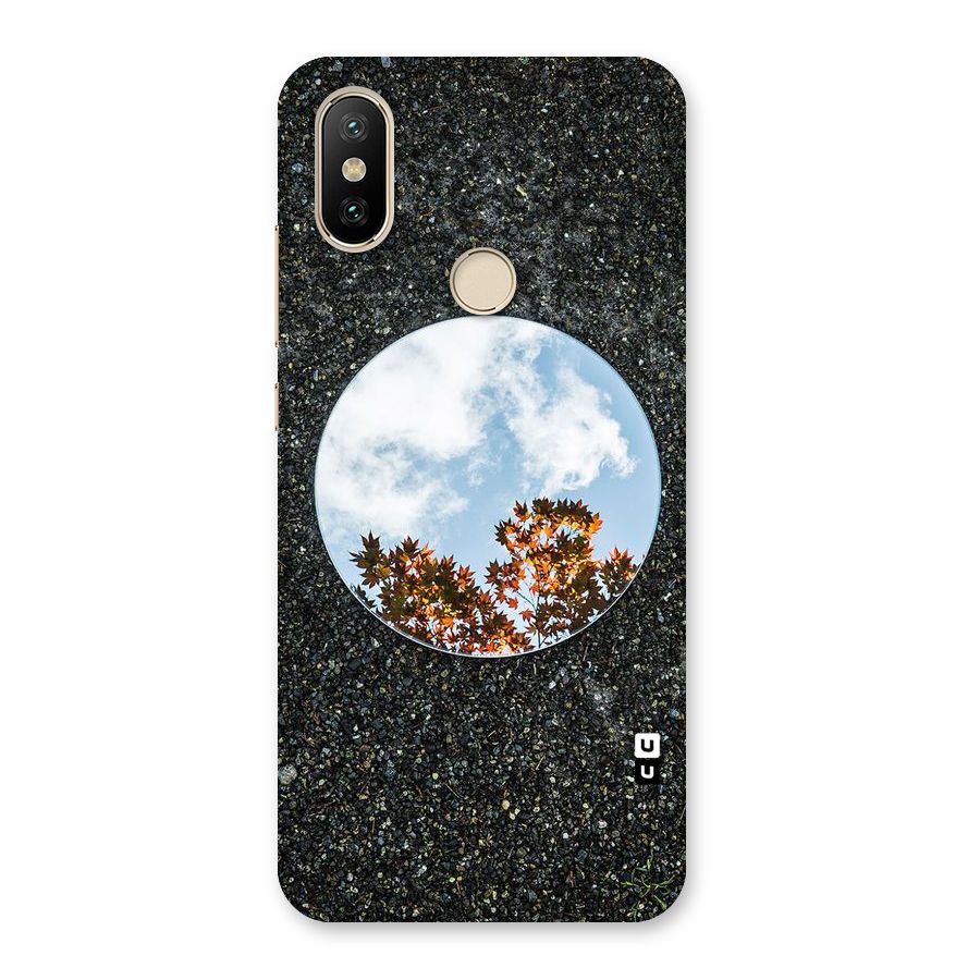 Beautiful Sky Leaves Back Case for Mi A2