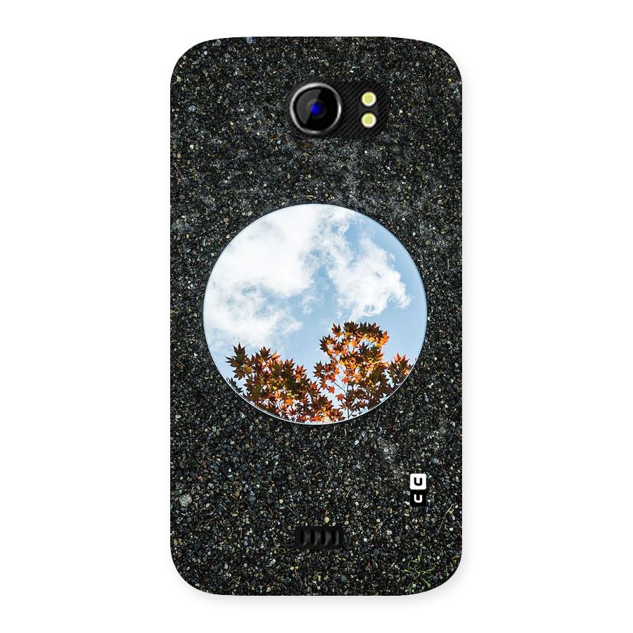 Beautiful Sky Leaves Back Case for Micromax Canvas 2 A110
