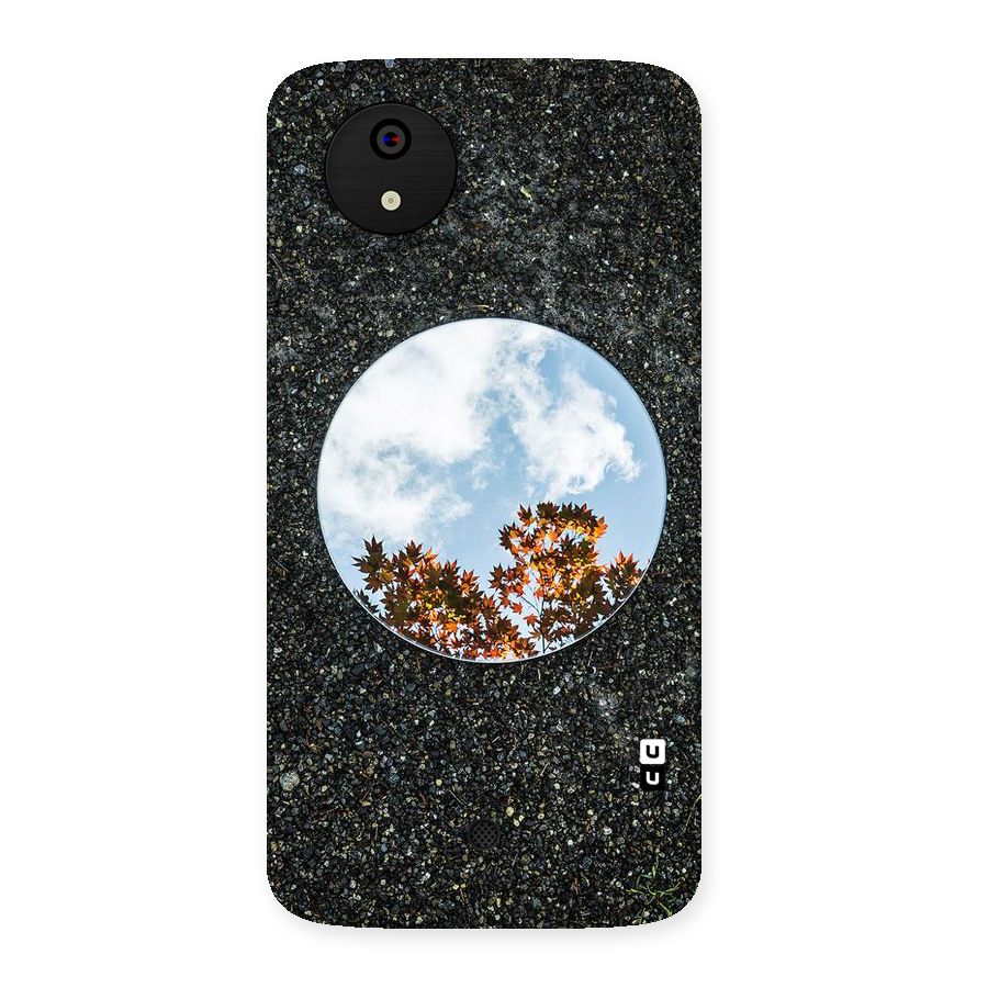 Beautiful Sky Leaves Back Case for Micromax Canvas A1