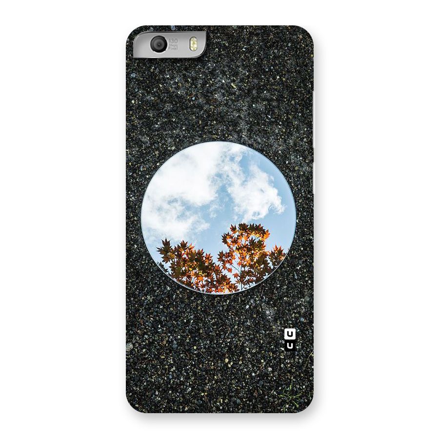 Beautiful Sky Leaves Back Case for Micromax Canvas Knight 2