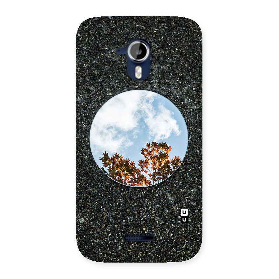 Beautiful Sky Leaves Back Case for Micromax Canvas Magnus A117