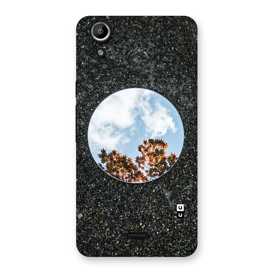 Beautiful Sky Leaves Back Case for Micromax Canvas Selfie Lens Q345
