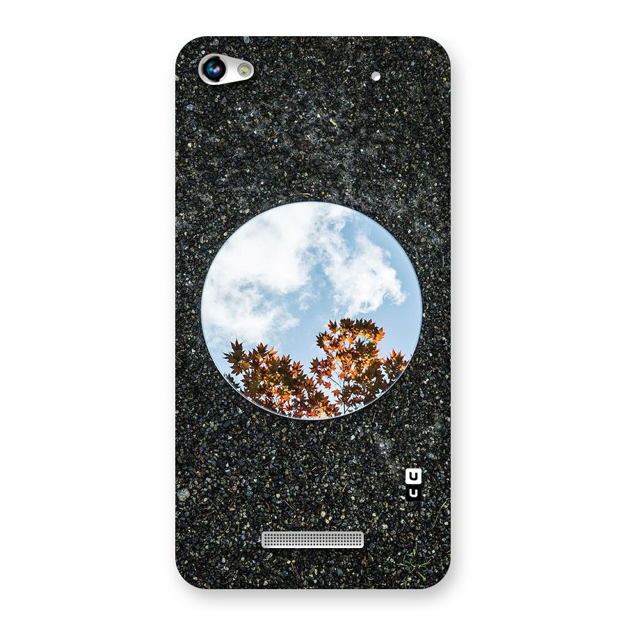 Beautiful Sky Leaves Back Case for Micromax Hue 2