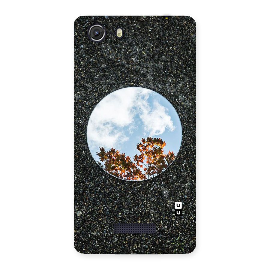 Beautiful Sky Leaves Back Case for Micromax Unite 3