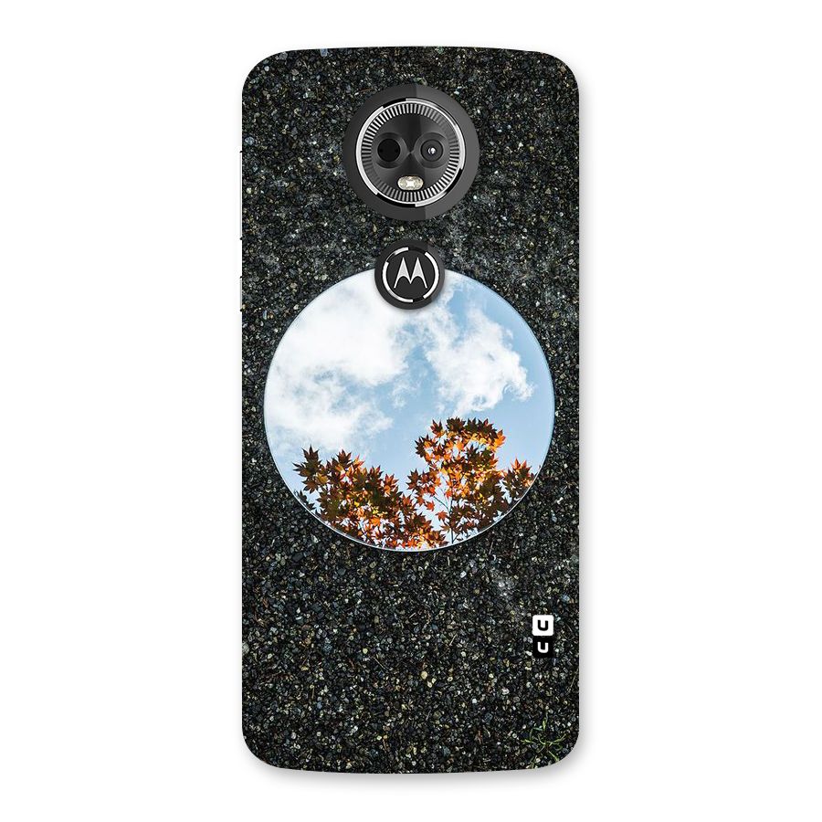 Beautiful Sky Leaves Back Case for Moto E5 Plus