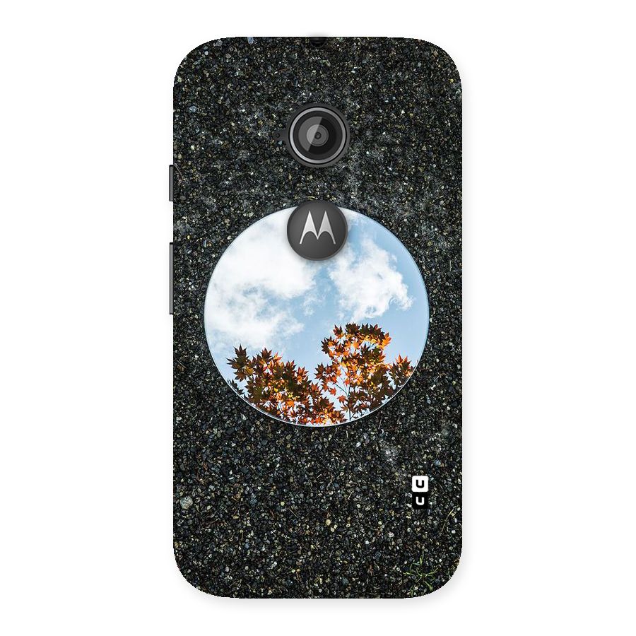 Beautiful Sky Leaves Back Case for Moto E 2nd Gen