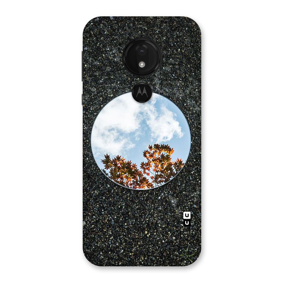 Beautiful Sky Leaves Back Case for Moto G7 Power