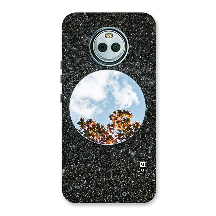 Beautiful Sky Leaves Back Case for Moto X4