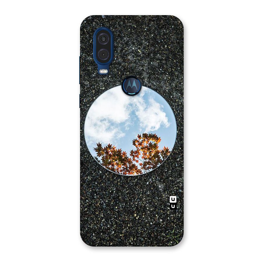 Beautiful Sky Leaves Back Case for Motorola One Vision