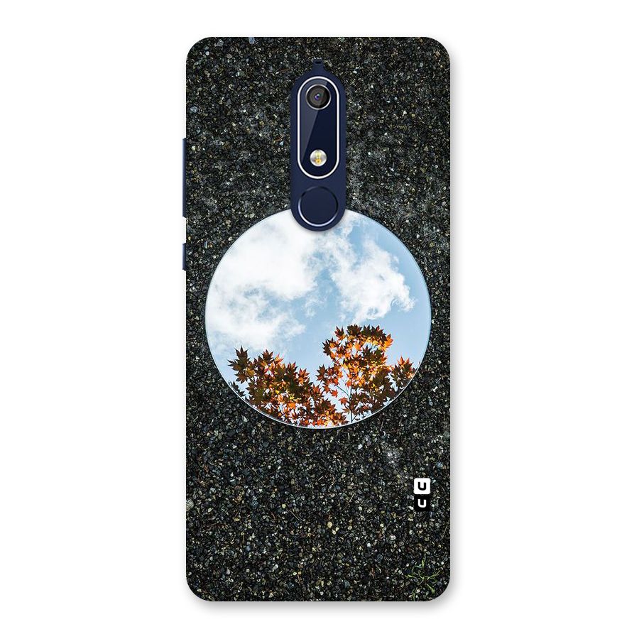 Beautiful Sky Leaves Back Case for Nokia 5.1