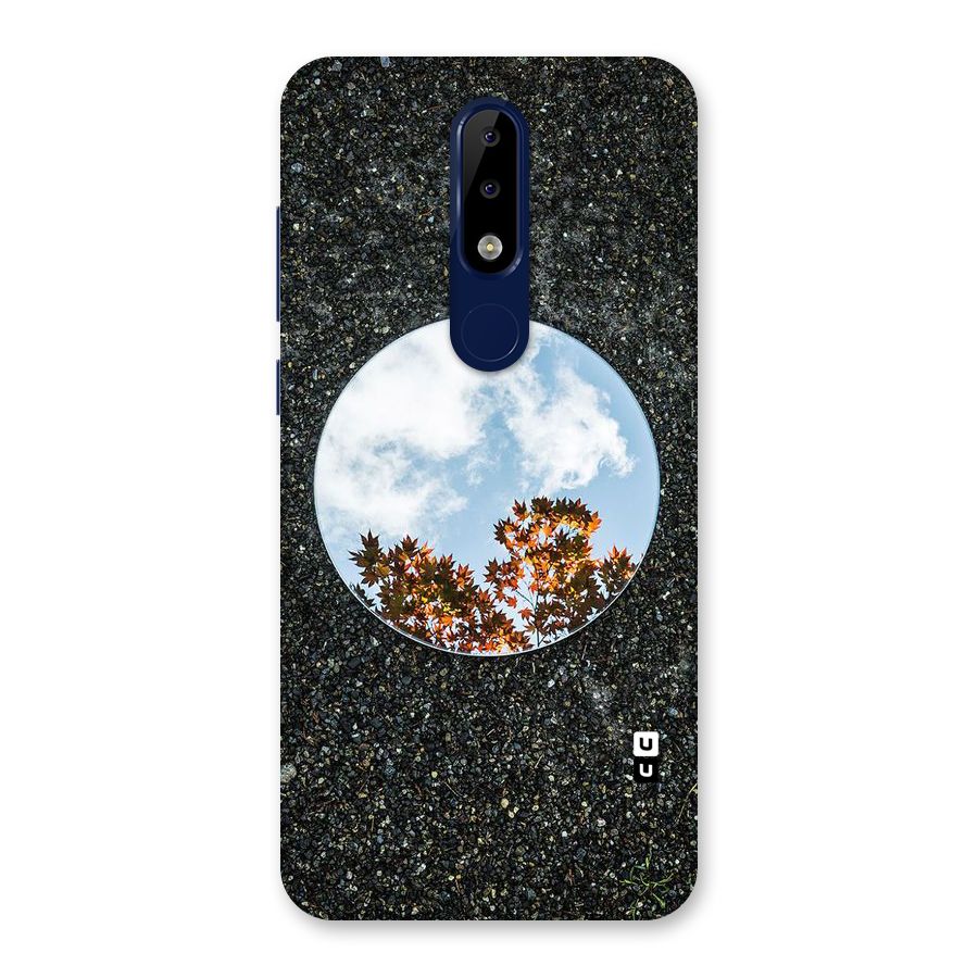 Beautiful Sky Leaves Back Case for Nokia 5.1 Plus