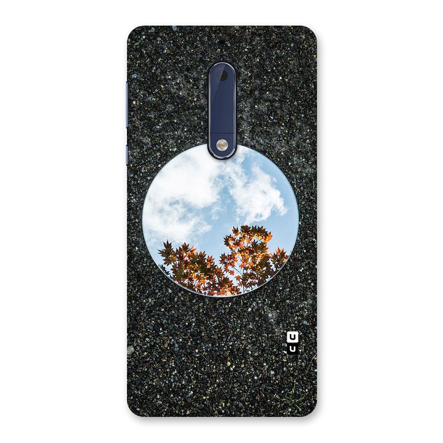Beautiful Sky Leaves Back Case for Nokia 5
