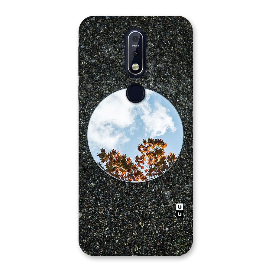 Beautiful Sky Leaves Back Case for Nokia 7.1