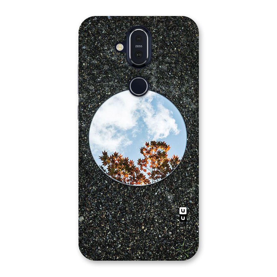 Beautiful Sky Leaves Back Case for Nokia 8.1