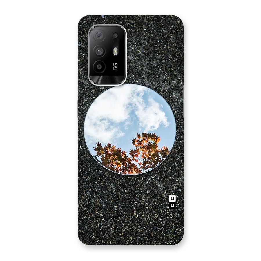 Beautiful Sky Leaves Back Case for Oppo F19 Pro Plus 5G