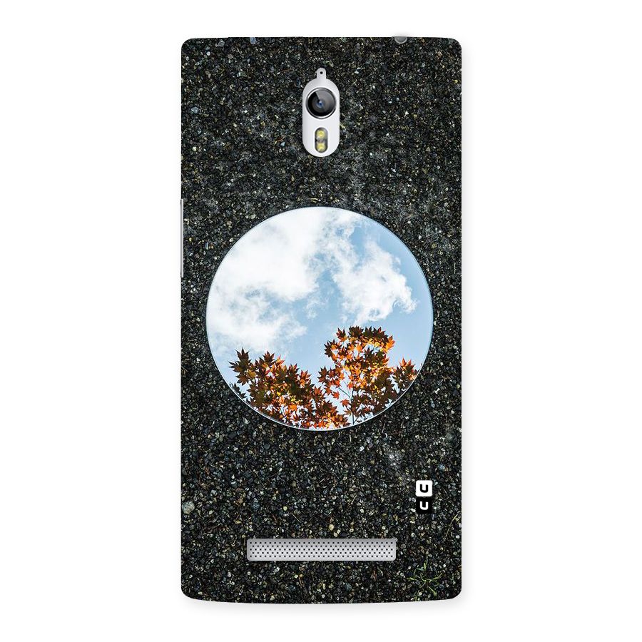 Beautiful Sky Leaves Back Case for Oppo Find 7