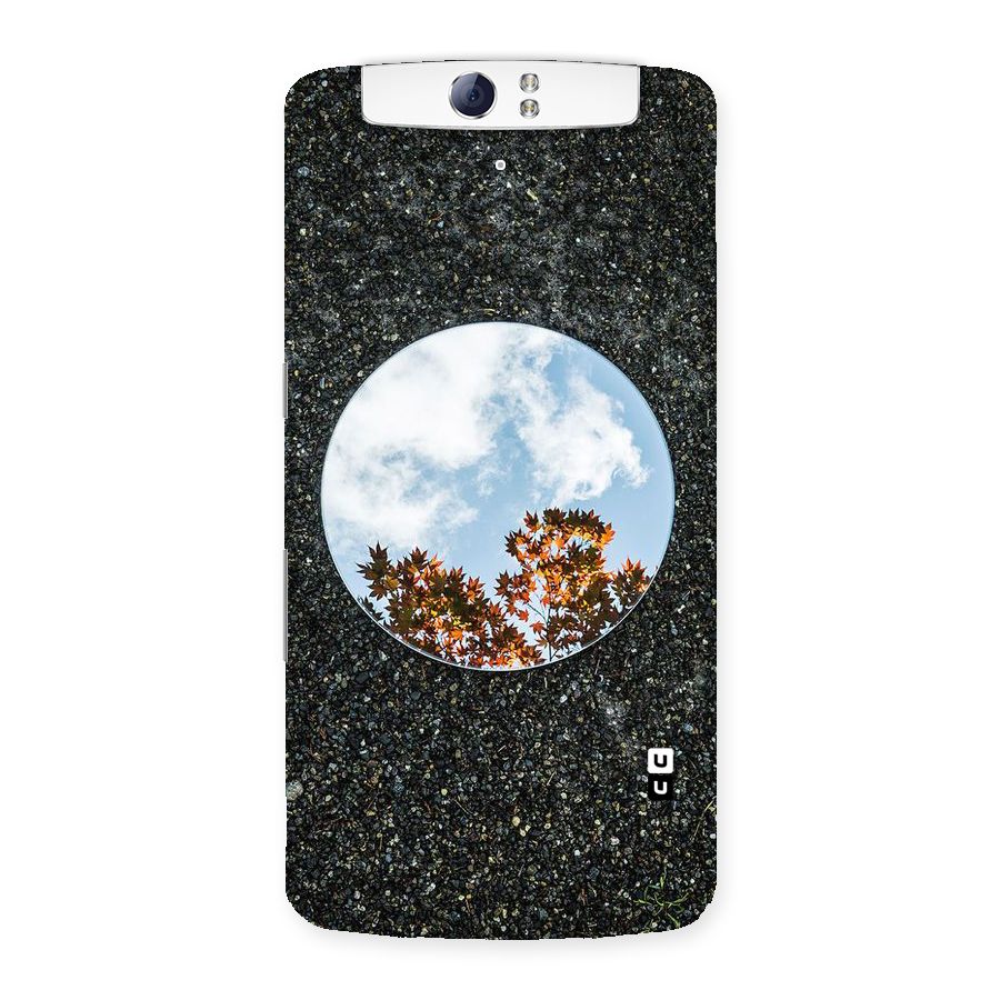 Beautiful Sky Leaves Back Case for Oppo N1