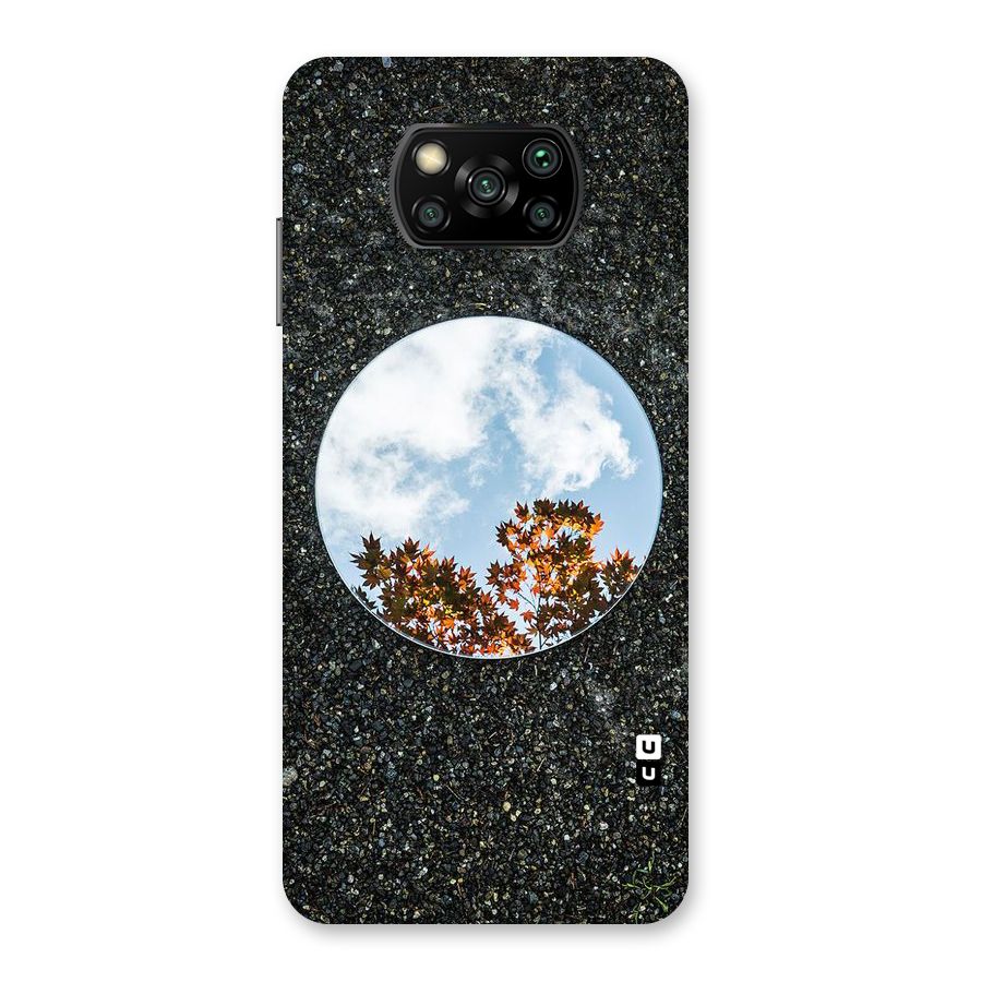 Beautiful Sky Leaves Back Case for Poco X3