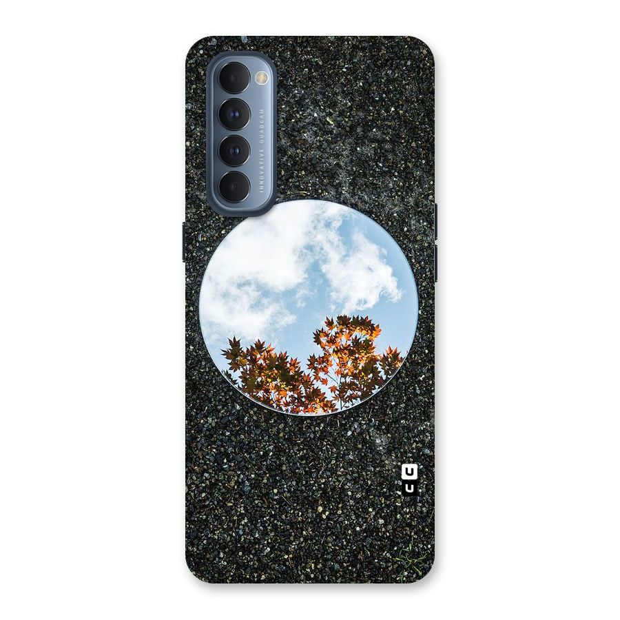Beautiful Sky Leaves Back Case for Reno4 Pro