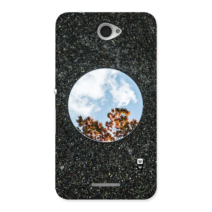 Beautiful Sky Leaves Back Case for Sony Xperia E4