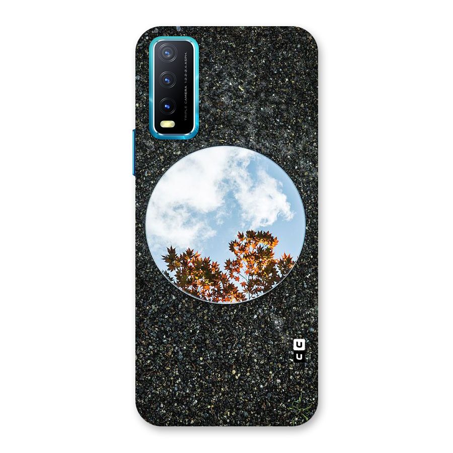 Beautiful Sky Leaves Back Case for Vivo Y20G